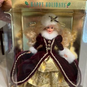 1996 holiday edition Barbie vintage in the box